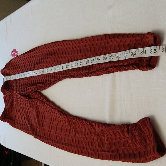 Brazilian leggings and crop jacket set honeycomb style size small - Picture 11 of 15